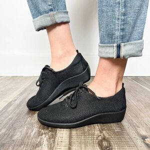 Arcopedico Net 3 Women's Mesh Sneakers Black Sz. 41 / 9-9.5